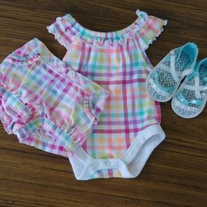 2 PIECE BABY SUMMER OUTFIT👣